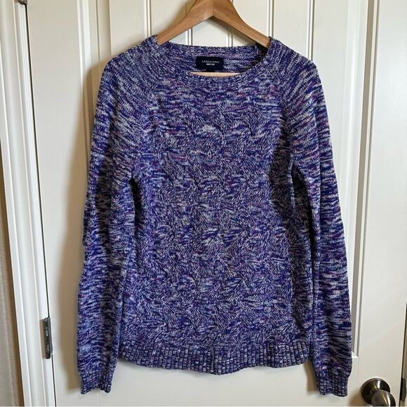 Land’s end‎ women’s sweater size 10/12 purple - Picture 2 of 7